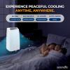 imageSereneLife Small Air Conditioner Portable 10000 BTU with Builtin Dehumidifier  Portable AC unit for rooms up to 450 sq ft  Remote Control Window Mount Exhaust Kit12 000 BTU 