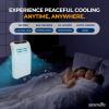 imageSereneLife Small Air Conditioner Portable 10000 BTU with Builtin Dehumidifier  Portable AC unit for rooms up to 450 sq ft  Remote Control Window Mount Exhaust Kit10 000 BTU  HEAT