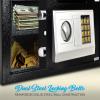 imageSerenelife Safe Box  Front Loading Safe Cash Drop Vault  Safe Security Box  Cabinet Safe ampamp Money Safe Box  Digital Steel Safe  Safety Box for Cabinets Home ampamp Office  138 x 98 x 98 2 Keys138 x 98