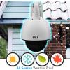 imageSereneLife Outdoor IP Camera Optical ZoomHD 960p w32g SD StorageWeatherproof Wireless WiFi Home Security Surveillance ONVIF H264Outside PTZ Pan Tilt Dome and 4x Zoom PC iOS AndroidPIPCAMHD47