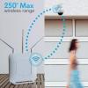 imageSereneLife Outdoor IP Camera Optical ZoomHD 960p w32g SD StorageWeatherproof Wireless WiFi Home Security Surveillance ONVIF H264Outside PTZ Pan Tilt Dome and 4x Zoom PC iOS AndroidPIPCAMHD47