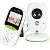 imageSereneLife  Wireless Video Baby Monitor System  Dual System Home Camera wTemperature Monitoring Night Vision 2quot Digital Color LCD Display Rechargeable Battery Builtin Mic Speaker