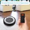 imageAutomatic Programmable Robot Vacuum Cleaner  Robotic Auto Home Cleaning for Clean Carpet Hardwood Floor w Self Activation and Charge Dock  Pet Hair ampamp Allergies Friendly  PureClean PUCRC96B5