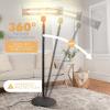 imageSereneLife Infrared Patio Heater Electric Patio Heater for IndoorOutdoor Use Portable Stand Heater with Remote Control 1500 W for Restaurant Patio Backyard Garage Decks BlackOff Black