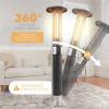 imageSereneLife Patio Heater Cover for SLOHT42 Infrared Outdoor Electric Space Heater Heavy Duty Propane Heater Cover Durable Tearproof Waterproof Dustproof WindSunlightSnow ResistantBlack