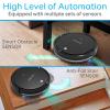 imageSereneLife Robot Vacuum Cleaner  Self Charging Robo Vacuum Cleaner  1200pa Suction Self Path Navigation 70 Min Run Time  Carpet Hardwood Linoleum Tile PUCRCX70