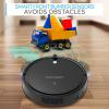 imageSereneLife Robot Vacuum Cleaner  Self Charging Robo Vacuum Cleaner  1200pa Suction Self Path Navigation 70 Min Run Time  Carpet Hardwood Linoleum Tile PUCRCX70