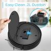 imageSereneLife Robot Vacuum Cleaner  Self Charging Robo Vacuum Cleaner  1200pa Suction Self Path Navigation 70 Min Run Time  Carpet Hardwood Linoleum Tile PUCRCX70