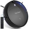 imageSereneLife Robot Vacuum Cleaner  Self Charging Robo Vacuum Cleaner  1200pa Suction Self Path Navigation 70 Min Run Time  Carpet Hardwood Linoleum Tile PUCRCX70