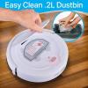 imagePURE CLEAN Smart Automatic Robot Vacuum CleanerSlim Rechargeable Electric Robo Vacuum Cleaner wSelf Programmed NavigationAntiFall SensorsCarpetHardwoodLinoleumTilePUCRC25PLUS5Robot Vacuum