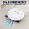 imagePURE CLEAN Smart Automatic Robot Vacuum CleanerSlim Rechargeable Electric Robo Vacuum Cleaner wSelf Programmed NavigationAntiFall SensorsCarpetHardwoodLinoleumTilePUCRC25PLUS5Robot Vacuum