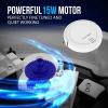 imagePURE CLEAN Smart Automatic Robot Vacuum CleanerSlim Rechargeable Electric Robo Vacuum Cleaner wSelf Programmed NavigationAntiFall SensorsCarpetHardwoodLinoleumTilePUCRC25PLUS5Robot Vacuum