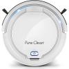 imagePURE CLEAN Smart Automatic Robot Vacuum CleanerSlim Rechargeable Electric Robo Vacuum Cleaner wSelf Programmed NavigationAntiFall SensorsCarpetHardwoodLinoleumTilePUCRC25PLUS5Robot Vacuum