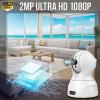 imageSereneLife Indoor Wireless IP Camera HD 1080p 2MP WiFi Network Security Surveillance Cam For Home Monitoring With LED Motion Detect Night Vision PTZ Two Way Audio Ai Sound and Human Detection