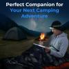 imageSereneLife 0 Degree Mummy Sleeping Bag  MilitaryStyle Lightweight ampamp Waterproof for Extreme Cold Stays Warm in 510F NoSnag Zipper Compact Carry Bag ampamp Travel Pillow for Camping ampamp BackpackingCamouflage