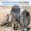 imageSereneLife 23 Person Hunting Blind for Deer and Turkey Shooting SeeThrough Hunting Gear with Carry Bag PopUp Portable Ground Equipment and Accessories Camouflage