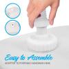 imageSereneLife 24L Compact Portable Water Tank  Nontoxic Water Container Reservoir WCarry Handle  For Outdoor Social Events Work Sites Camping Boating Emergency Preparedness SLCAWT206 Gal