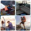 imageSereneLife Lightweight ampamp Compact Camping Gear  Sleeping Pads ampamp Bags with Builtin Pillows for Outdoor Comfort Waterproof ampamp TearResistant Design Perfect for Hiking Backpacking Couples ampamp Solo UseGrey