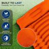 imageSereneLife Lightweight ampamp Compact Camping Gear  Sleeping Pads ampamp Bags with Builtin Pillows for Outdoor Comfort Waterproof ampamp TearResistant Design Perfect for Hiking Backpacking Couples ampamp Solo UseOrange