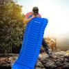 imageSereneLife Lightweight ampamp Compact Camping Gear  Sleeping Pads ampamp Bags with Builtin Pillows for Outdoor Comfort Waterproof ampamp TearResistant Design Perfect for Hiking Backpacking Couples ampamp Solo UseBlue