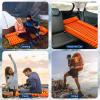 imageSereneLife Lightweight ampamp Compact Camping Gear  Sleeping Pads ampamp Bags with Builtin Pillows for Outdoor Comfort Waterproof ampamp TearResistant Design Perfect for Hiking Backpacking Couples ampamp Solo UseOrange