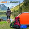 imageSereneLife Lightweight ampamp Compact Camping Gear  Sleeping Pads ampamp Bags with Builtin Pillows for Outdoor Comfort Waterproof ampamp TearResistant Design Perfect for Hiking Backpacking Couples ampamp Solo UseBlue
