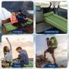 imageSereneLife Lightweight ampamp Compact Camping Gear  Sleeping Pads ampamp Bags with Builtin Pillows for Outdoor Comfort Waterproof ampamp TearResistant Design Perfect for Hiking Backpacking Couples ampamp Solo UseOlive Green