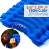 imageSereneLife Lightweight ampamp Compact Camping Gear  Sleeping Pads ampamp Bags with Builtin Pillows for Outdoor Comfort Waterproof ampamp TearResistant Design Perfect for Hiking Backpacking Couples ampamp Solo UseBlue