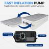 imageSereneLife Luxury Full Size Air Mattress with BuiltIn High Speed Pump Adjustable Firmness Levels Strong Spine Support 18quot Inflatable Airbed for Guests Home Camping and TravelWhite