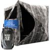 imageSereneLife 23 Person Hunting Blind for Deer and Turkey Shooting SeeThrough Hunting Gear with Carry Bag PopUp Portable Ground Equipment and Accessories Camouflage