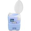 imageSereneLife 52 Gallon Portable Camping Toilet with Carry Bag For Adults Leak Proof Toilet with Detachable Waste Tank and Level Indicator Portable Potty for Camping Hiking and Boating52 Gal