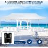 imagePop Up Canopy Tent 10x15  Commercial Instant Shelter FoldableCollapsible Sun Shade Canopy Pop Up Tent wWaterproof UV Resistant Tent Top Portable Carry Bag ampamp Sand Bag  SereneLife SLGZ15W WhiteWhite