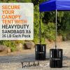 imagePop Up Canopy Tent 10x15  Commercial Instant Shelter FoldableCollapsible Sun Shade Canopy Pop Up Tent wWaterproof UV Resistant Tent Top Portable Carry Bag ampamp Sand Bag  SereneLife SLGZ15W WhiteBlue