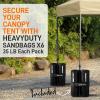 imagePop Up Canopy Tent 10x15  Commercial Instant Shelter FoldableCollapsible Sun Shade Canopy Pop Up Tent wWaterproof UV Resistant Tent Top Portable Carry Bag ampamp Sand Bag  SereneLife SLGZ15W WhiteKhaki