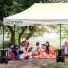 imagePop Up Canopy Tent 10x15  Commercial Instant Shelter FoldableCollapsible Sun Shade Canopy Pop Up Tent wWaterproof UV Resistant Tent Top Portable Carry Bag ampamp Sand Bag  SereneLife SLGZ15W WhiteWhite