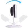 imagePyle HD 720p IP CamWiFi Camera Wireless Remote Surveillance Monitoring Builtin Speaker ampamp Microphone for 2Way Communication Downloadable App White