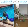 imageSereneLife 12HP Sump Pump Submersible 1980GPH Water Pump for Pool Draining with Auto Float Switch 3pc Adapter Set for USA Garden and Flat Hose 16ft Cord Clean Dirty Water Yard Pool Tub Pond12HP