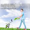 imageSereneLife Grass Cordless Clippers Power Edge Trimmer with Rechargeable String Trimmer  Electric 18 Volt Rechargeable Battery Powered Weed Eater  AZPSLCGM25