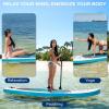 imageSereneLife Inflatable Stand Up Paddle Board with Premium SUP Accessories  Wide Stable Design with NonSlip EVA Deck Pad for Adults and Youth of All Skill LevelsMarine Blue
