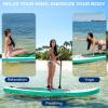 imageSereneLife Inflatable Stand Up Paddle Board with Premium SUP Accessories  Wide Stable Design with NonSlip EVA Deck Pad for Adults and Youth of All Skill LevelsOlive Green