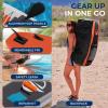 imageSereneLife Inflatable Stand Up Paddle Board with Premium SUP Accessories  Wide Stable Design with NonSlip EVA Deck Pad for Adults and Youth of All Skill LevelsOrange