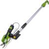 imageSerenelife Cordless Pruning Shears ampamp Branch Cutter  Electric Pruner with 6 feet of Extension Reach  Rechargeable Battery ampamp 98 IN Cutting Diameter  Ideal for Bushes Roses Gardens ampamp Branches