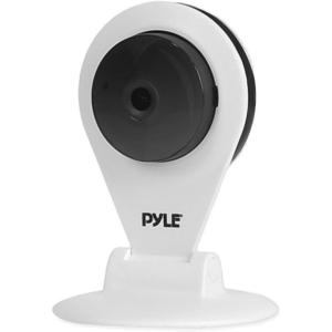 imagePyle HD 720p IP CamWiFi Camera Wireless Remote Surveillance Monitoring Builtin Speaker ampamp Microphone for 2Way Communication Downloadable App White