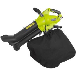 imageSerene Life Electric Leaf Blower Vacuum ampamp Shredder Mulcher  3in1 Home ampamp Garden Lawn Tool with Blower Vac Bag SereneLife PSLHTM34 Black