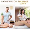 imagePortable Massage Stone Warmer Set Electric Spa Hot Stones Massager and Heater Kit with 6 Large and 6 Small Round Shaped Basalt Warm Massaging Therapy Rocks Equipment Digital Controller Heating Bag