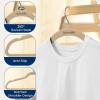 imageSereneLife 100Pack Velvet Hangers  Slim NonSlip Design with Swivel Hook  HeavyDuty Closet Organizer for Shirts Pants ampamp Dresses  Lightweight SpaceSaving Storage Solution  BlackIvory