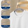 imageSereneLife 100Pack Velvet Hangers  Slim NonSlip Design with Swivel Hook  HeavyDuty Closet Organizer for Shirts Pants ampamp Dresses  Lightweight SpaceSaving Storage Solution  BlackGray