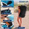 imageSereneLife 116 Supersized Inflatable Paddle Board with PetFriendly Design  Stable 35 Wide SUP 485 lb Capacity NonSlip EVA Deck Complete Kit with Paddle Pump Leash Fins ampamp Backpack