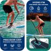 imageSereneLife 14 Inflatable Stand Up Paddle Board for Racing  28 Narrow Design for Expert Paddlers with NonSlip EVA Deck Pad Includes Premium SUP Accessories and GoPro Mount for Youth and Adults