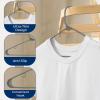 imageSereneLife 20Pack Plastic Hangers NonSlip SpaceSaving Closet Organizers Durable and Strong for Shirts Sweaters Hoodies Kids Clothes ampamp Dresses UltraThin LightweightGray